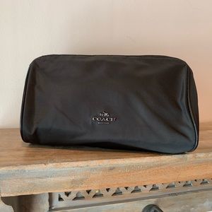 Coach Black Cosmetic Bag